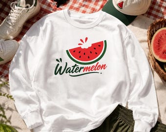 Watermelon SVG PNG Bundle | Summer Fruit Clipart (Digital Download)