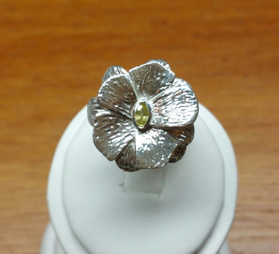 Jasmine Flower Ring Etsy