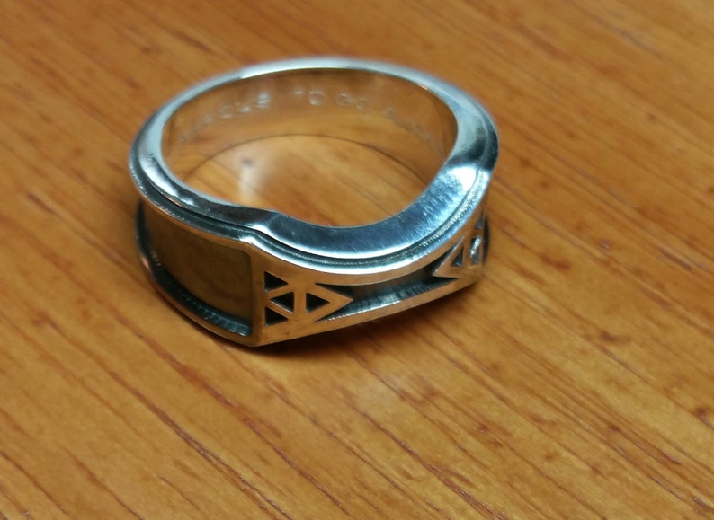 Zelda Inspired Wedding Band/ Statement Ring, Legend of Zelda Etsy
