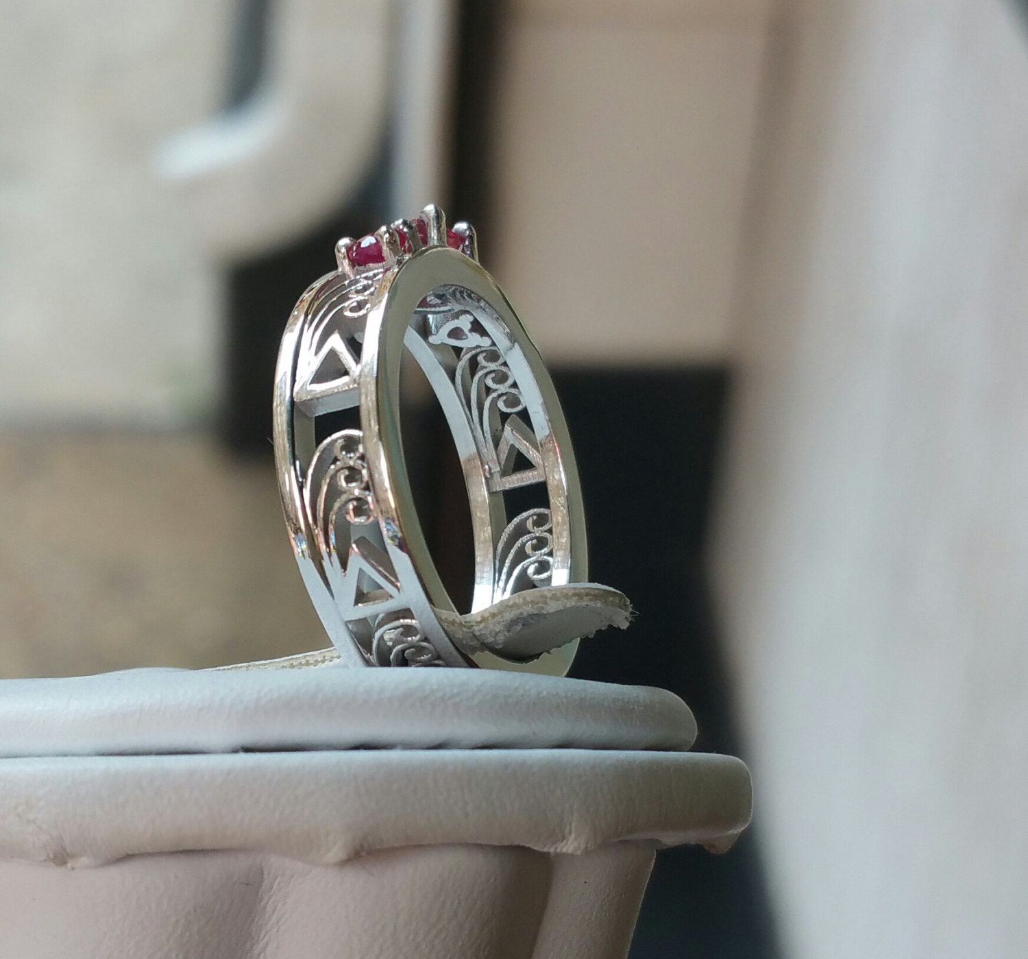 Zelda inspired engagement/statement ring Etsy