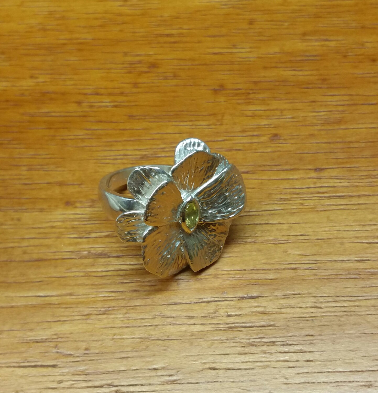 Jasmine Flower Ring Etsy