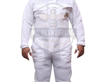 Air mesh light weight ventilated bee suit square veil  quality stingproof