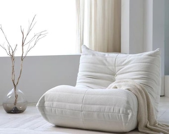Togo Sofa Chair - Lazy Sofa Foam Couch for Bedroom & Living Room