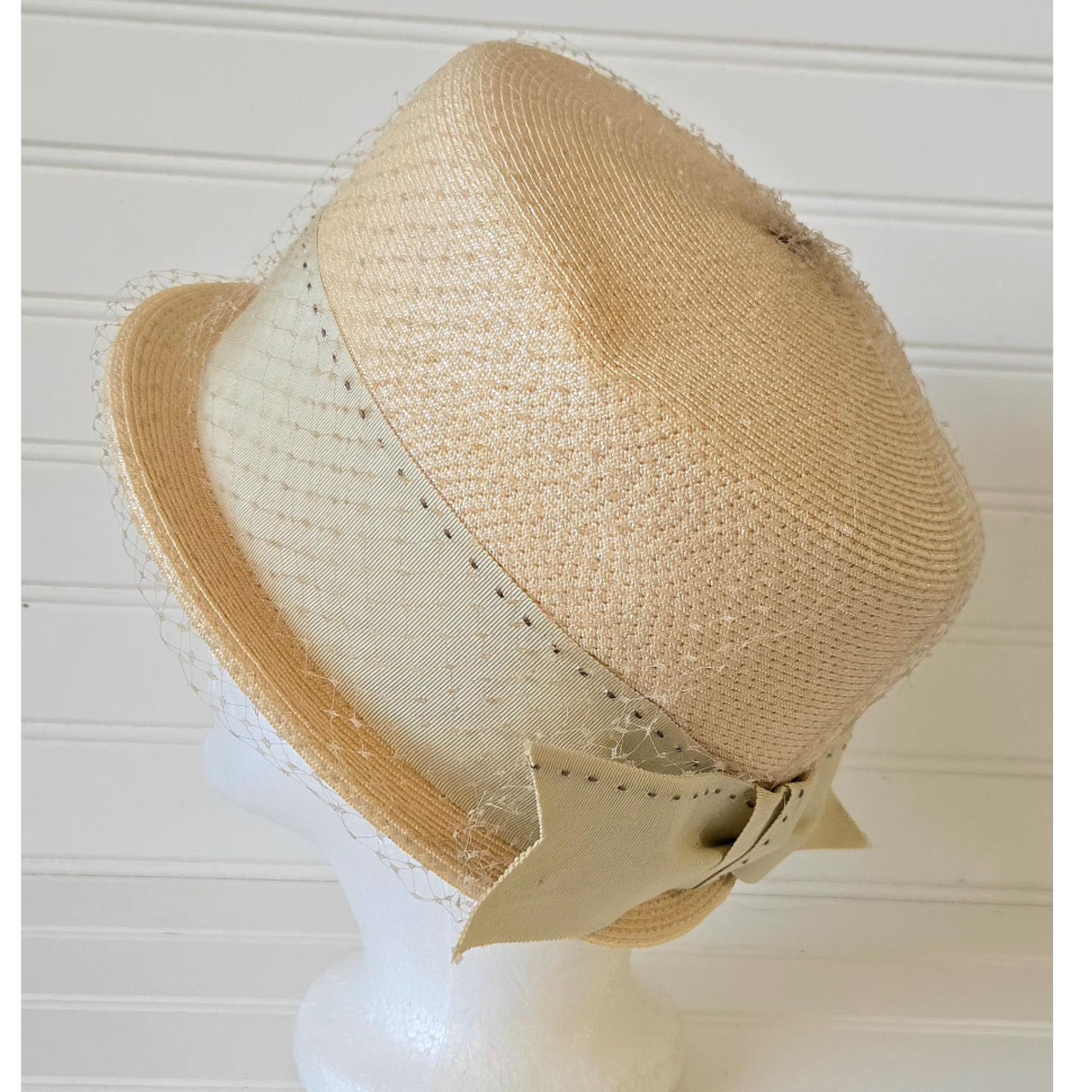1950s Ribbon Sun Hat - Etsy