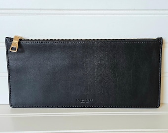 COACH Legacy 65th Anniversary F12868 Black Leather Shoulder Bag