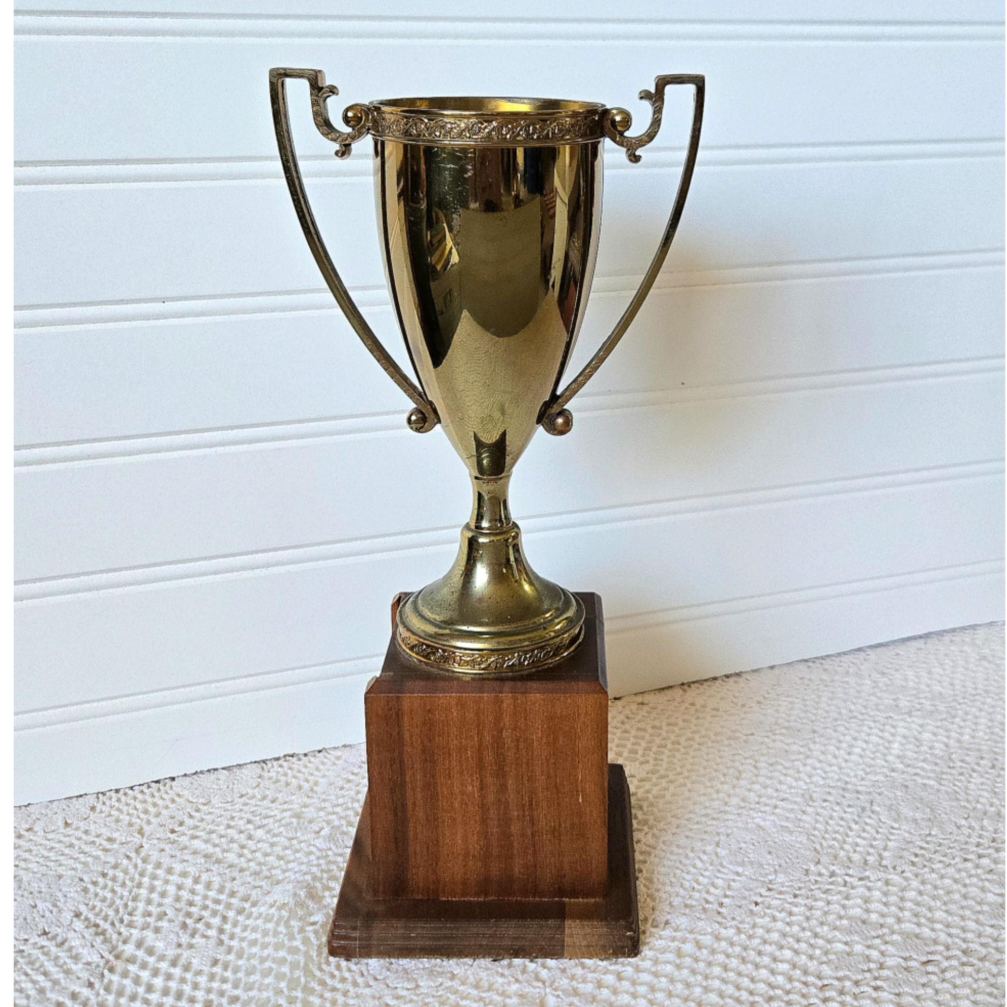 Vintage Antique Trophy - Etsy