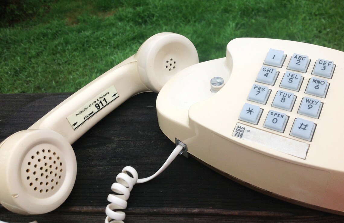 Vintage Princess Phone Push Button Phone 1982 Etsy