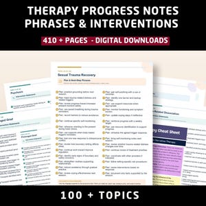 Therapy Progress Notes Phrases & Interventions 2026 | 12,000 Clinical Statements | Therapist Documentation, Counseling Notes PDF