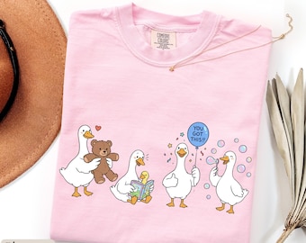 Funny Child Life Specialist Goose Shirt, Child Life Gift Tee, Pediatric Support Shirt, Hospital Humor Tee, Medical Goose Shirt
