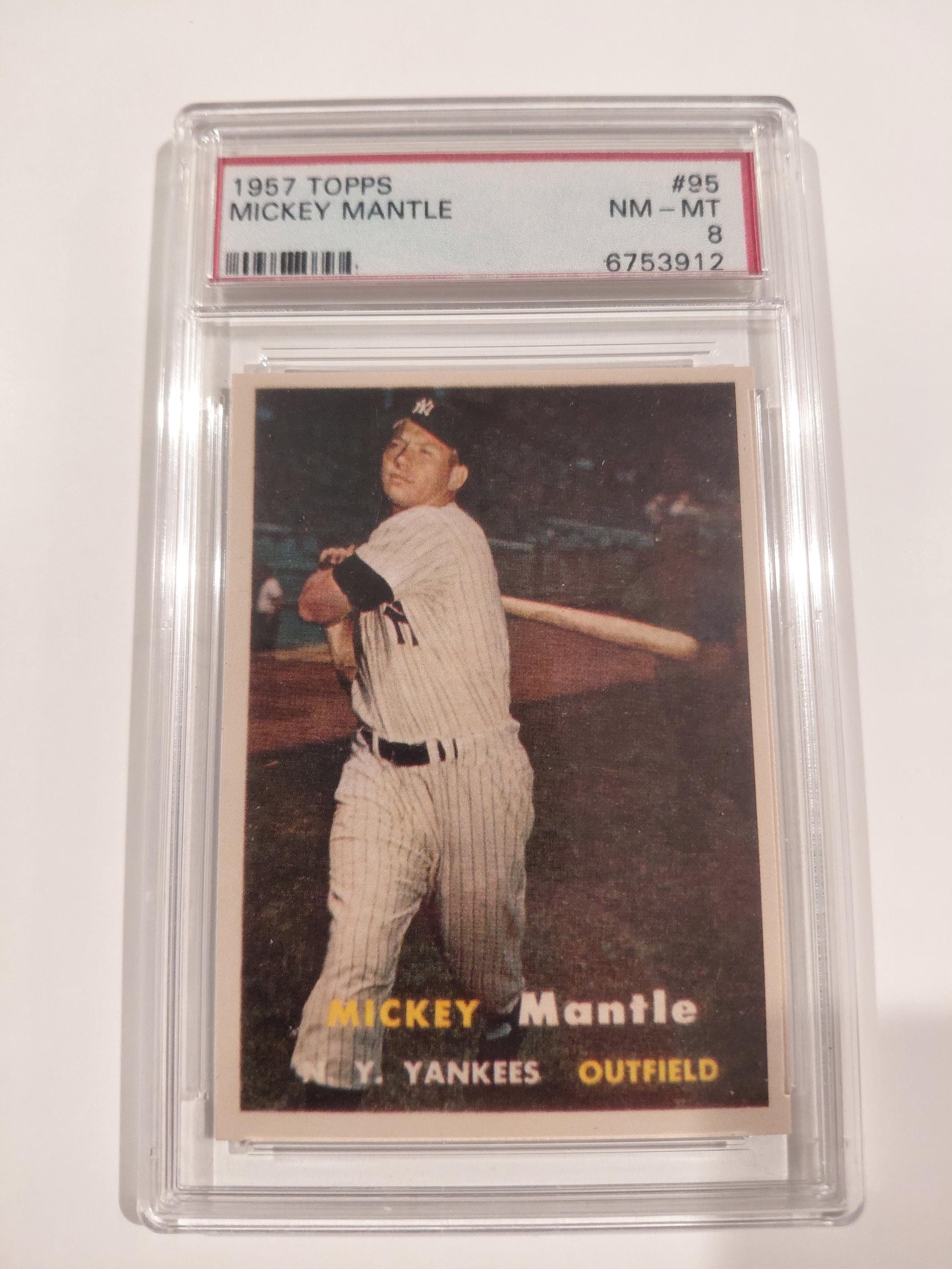 Mickey mantle baseball cards - Etsy 日本