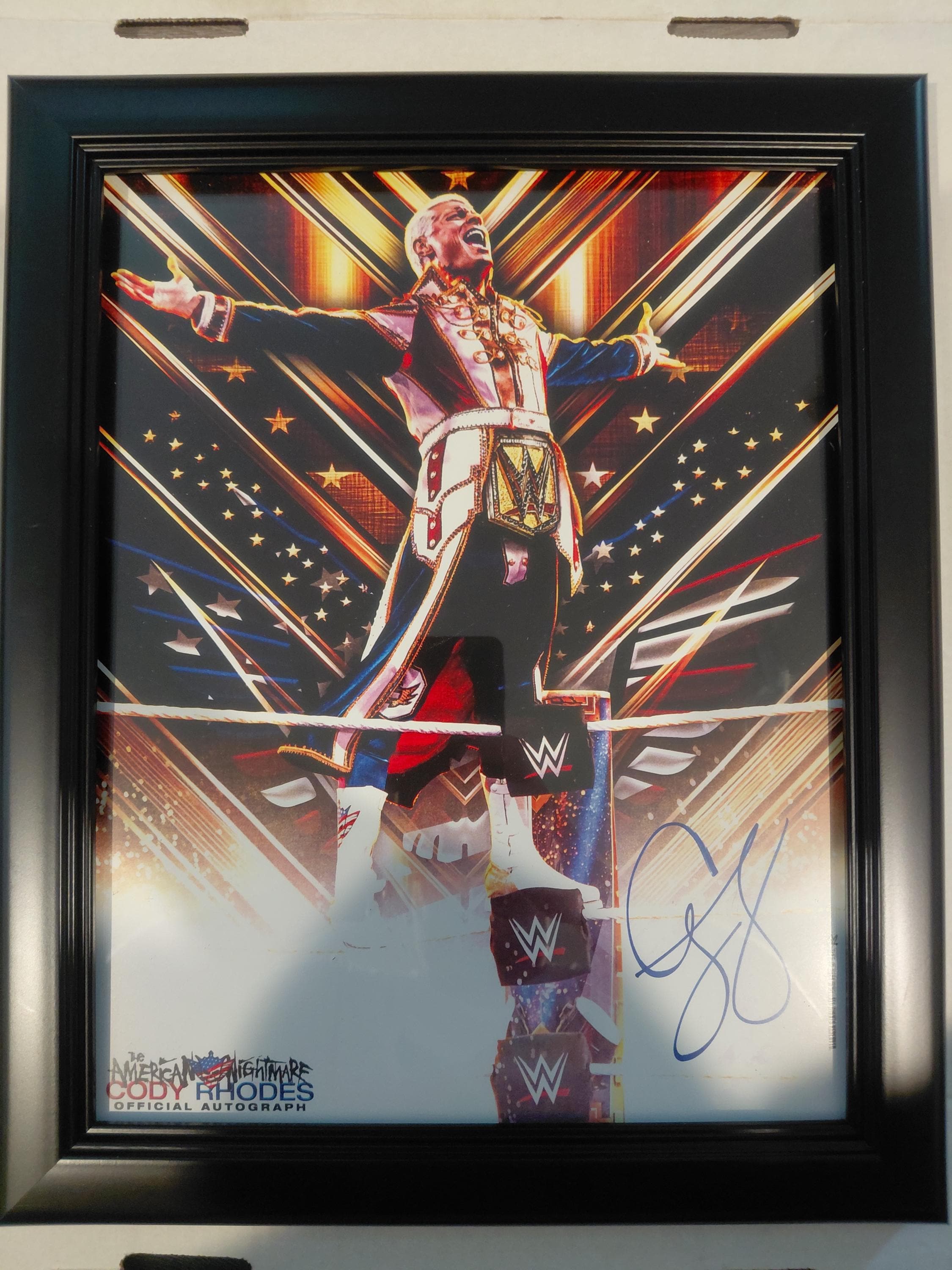 Signed Cody Rhodes - Etsy