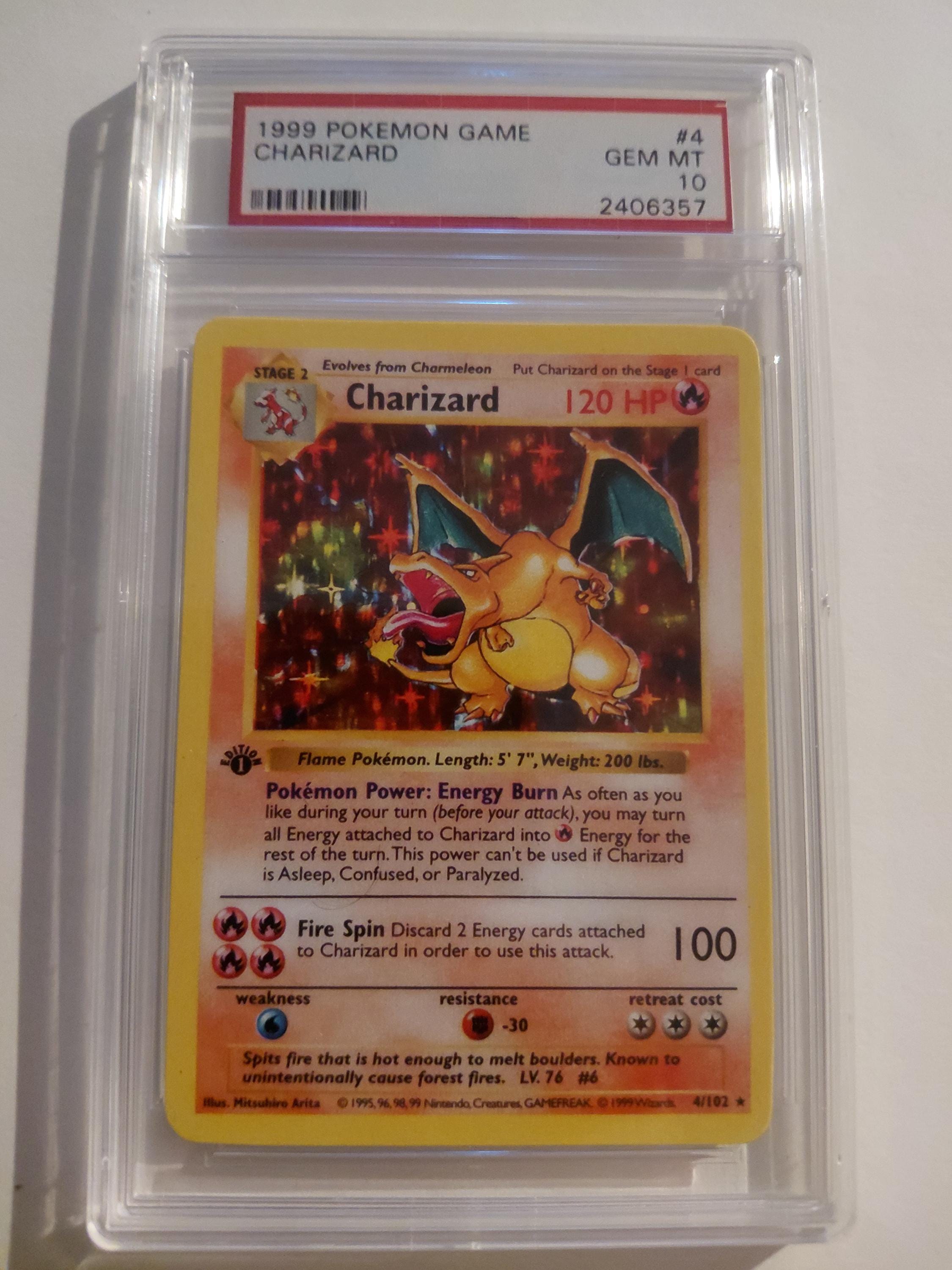 Psa 10 charizard 1st edition - Etsy 日本