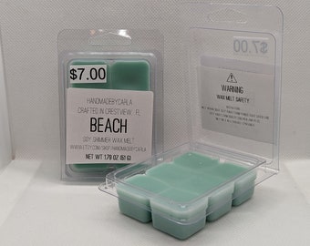 Beach Strong Scented Pure Soy Wax Shimmer Melt