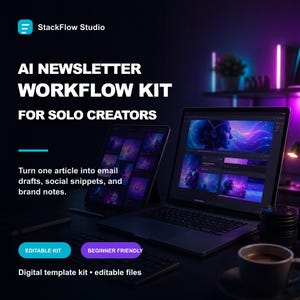 Newsletter Automation Python Tool | Article URL to Newsletter + LinkedIn X Substack Posts | AI Content | Digital Download