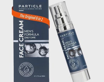Particle 6-in-1 Face Cream for Men, Men’s Daily Hydrating Moisturizer