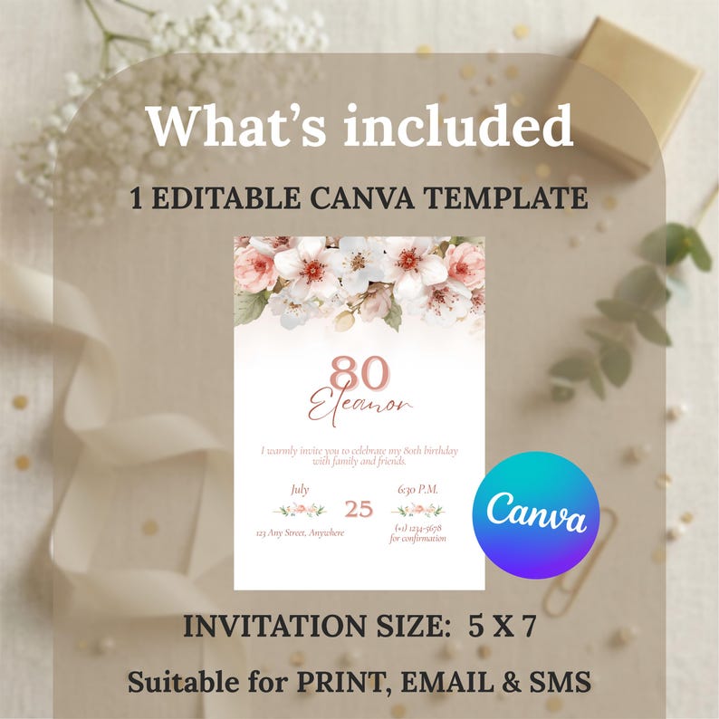 80th Birthday, 70th 80th Birthday, Mom 80th Birthday, Happy 80th ...