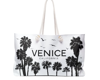 Venice Weekender Shoulder Bag - White