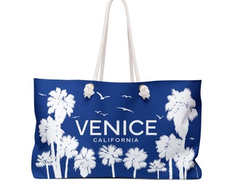 Venice Weekender Shoulder Bag - Blue