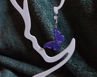 Butterfly Earrings, fun, light weight, multiple colors
