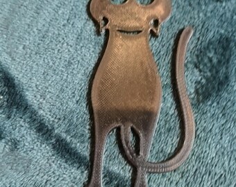 Cat Bookmark, fun, light weight, multiple colors