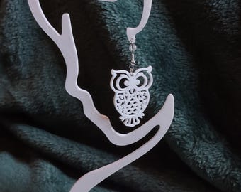 Owl Earrings, fun, light weight, multiple colors