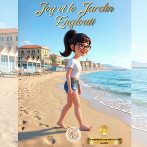 La Joy et le Jardin Englouti - Book of numerical images for children - A story about the conscience and the magic of son. - PDF interactif