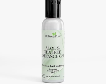 ALOE & TEA TREE Radiance Gel  100% natural  ReKora Pure
