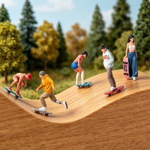 FIGURINES DE PERSONNES modèles réalistes pour scènes de diorama 25/100