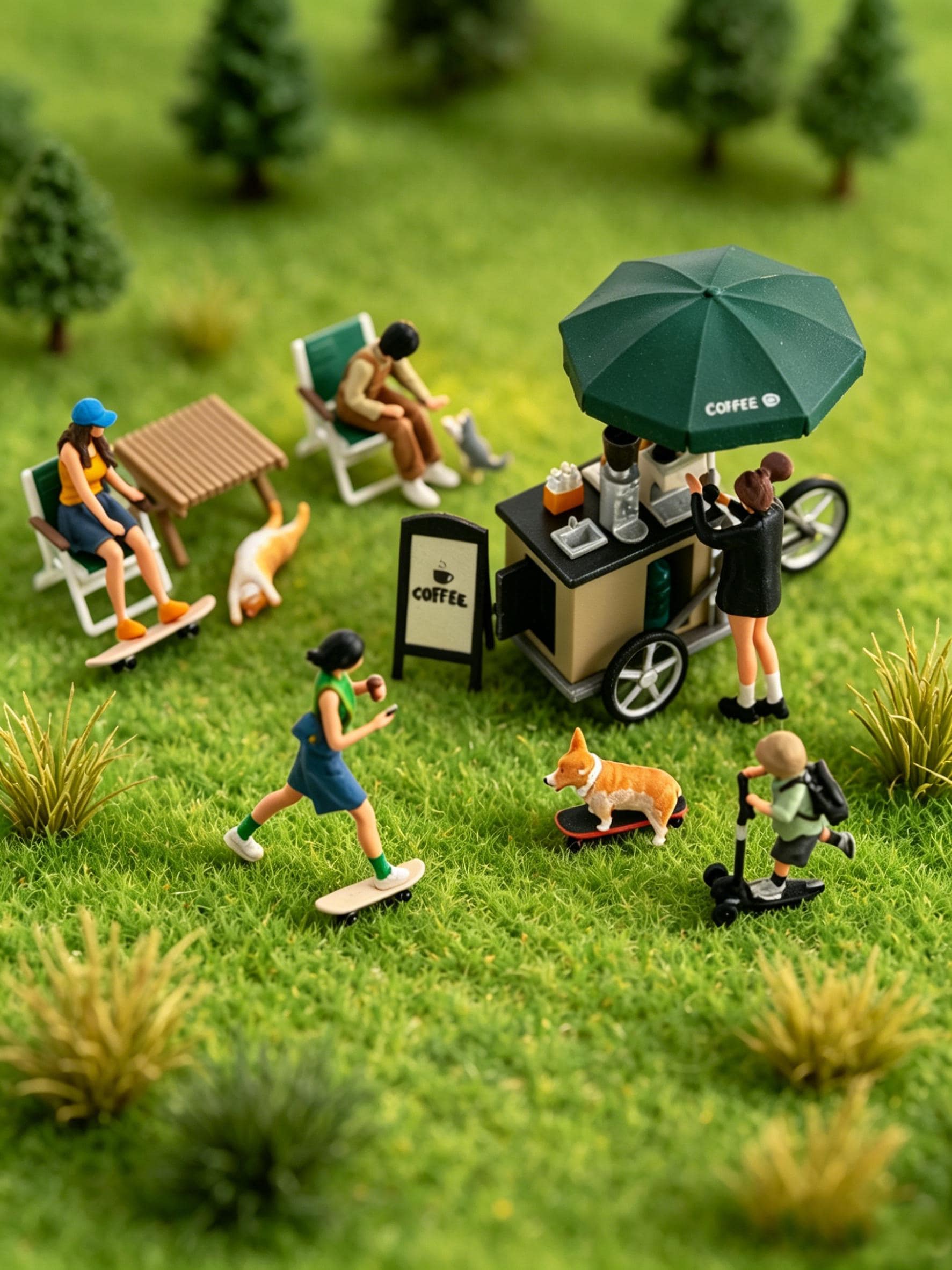 Starbucks diorama 1:64 - Etsy 日本