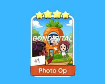 Photo Op Set 14 Monopoly_Go Sticker 4 Star Album [ fast sent ]