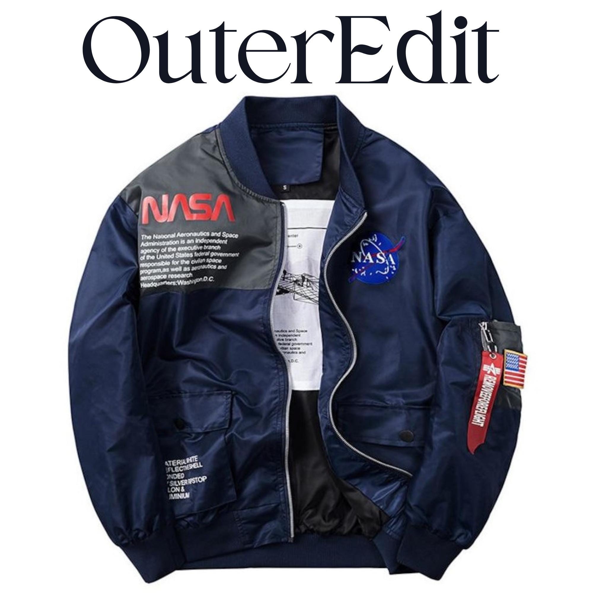 Nasa jacket men - Etsy 日本