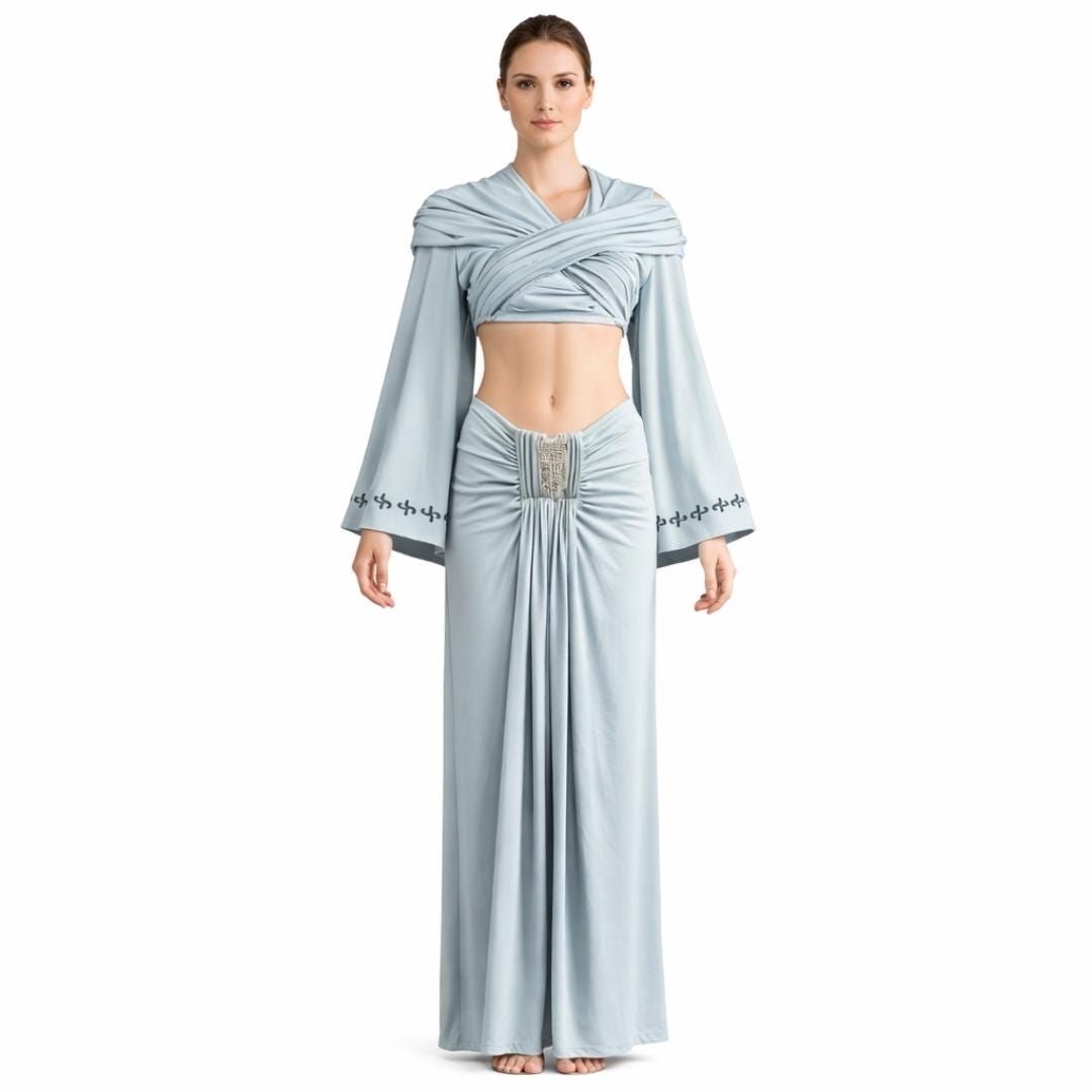 Padme Blue Dress Costume - Etsy
