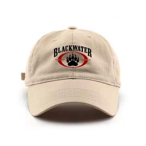 Blackwater Black Water Academi Custom Logo Cotton Baseball Cap Unisex Adjustable Dad Hat