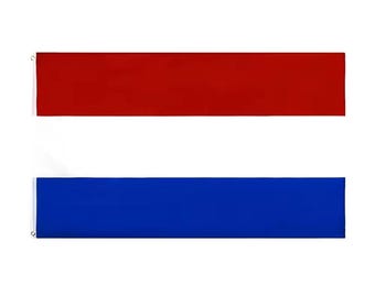Bandera de los Países Bajos – Poliéster Seda Impresión a doble cara 90 x 150 cm