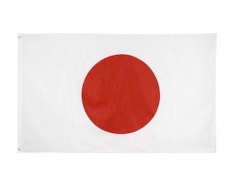 Bandera de Japón – Poliéster Seda Impresión a doble cara 90 x 150 cm