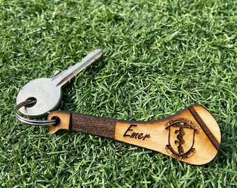 Hurling stick keyring
