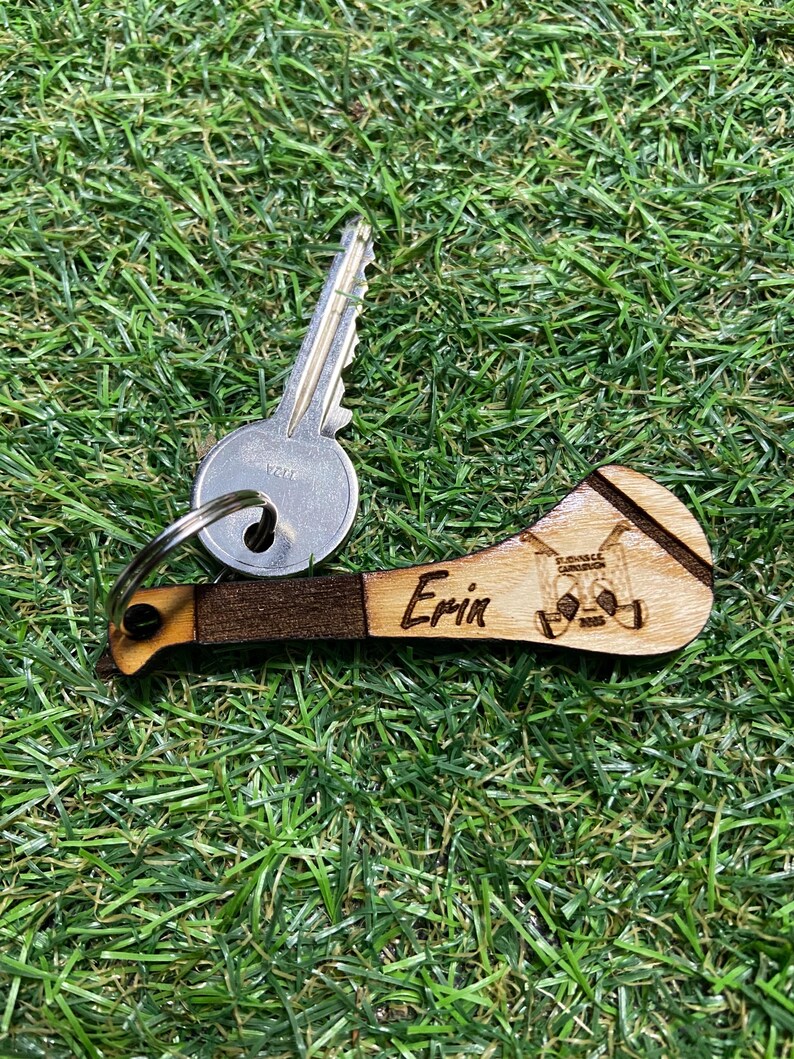 Hurling Stick Keyring Co. Antrim Teams - Etsy UK