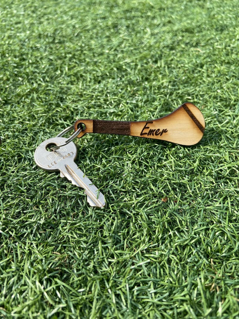 Hurling Stick Keyring Co. Antrim Teams - Etsy UK