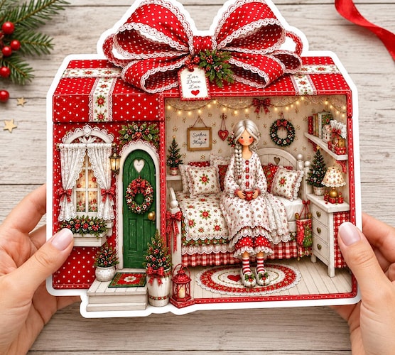 Christmas Diorama Printables — 30 Christmas Paper Craft Scenes