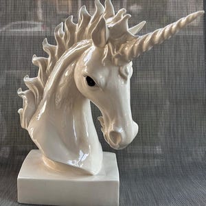 80s Unicorn Figurine - Etsy