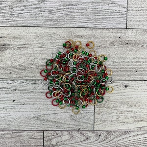 Snag Free Stitch Markers - CHRISTMAS - Set of 10