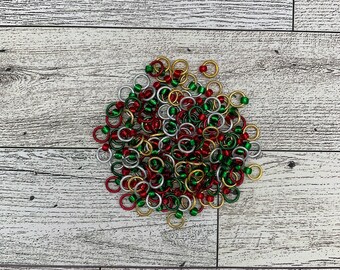 Snag Free Stitch Markers - CHRISTMAS - Set of 10