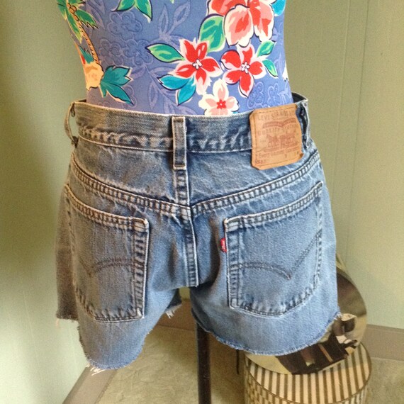 Cut Up Levi Shorts Flash Sales, UP TO 