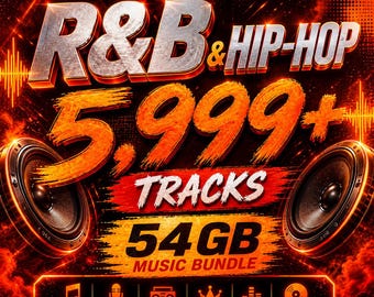 Ultimate R&B Hip-Hop Music Library – 6,000 Tracks (54GB) for DJs  Producers