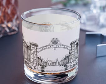 Sunrise on the Reaping Hunger Games Glass, SOTR Whiskey Glass, Haymitch Abernathy Glass, Hunger Games Merch, The Hunger Games, THG