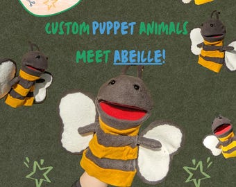 Marionetas personalizadas: Bee Design