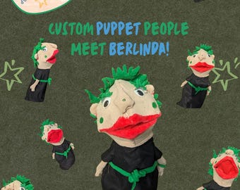 Marionnettes à main personnalisées : des humains !