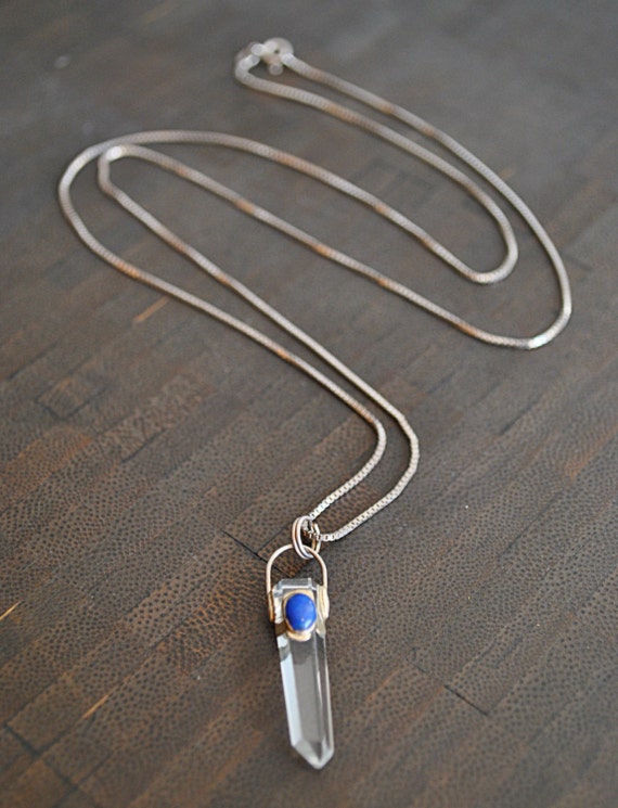 Crystal STERLING SILVER  NECKLACE