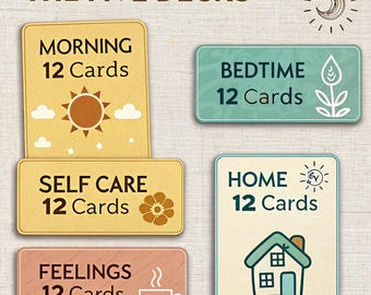 Visual Routine Cards for Kids | ADHD, Autism, Homeschool Schedule (PDF Download)