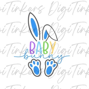 Bébé garçon lapin Joyeuses Pâques lapin nouveau-né chemise printemps sweat-shirt printemps correspondant cadeau de famille Silhouette Cricut téléchargement numérique : SVG PNG
